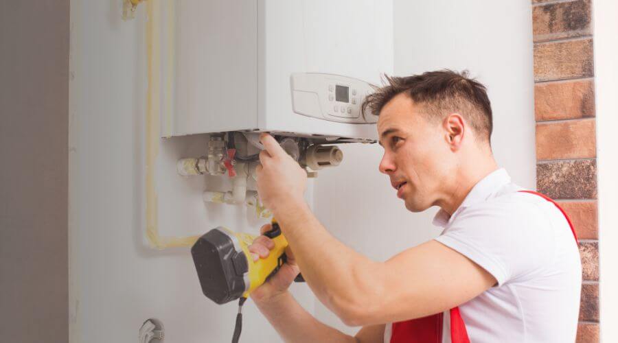 Local tankless water heater installation in Slater, IA